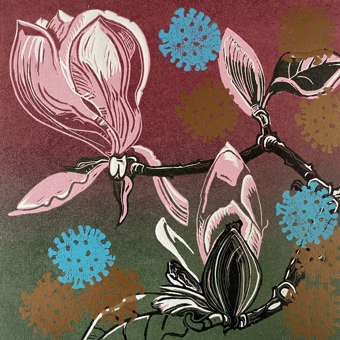 beauty and the best magnolia and covid coronavirus